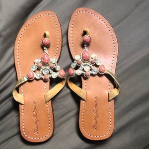 Tommy Bahama sandals.